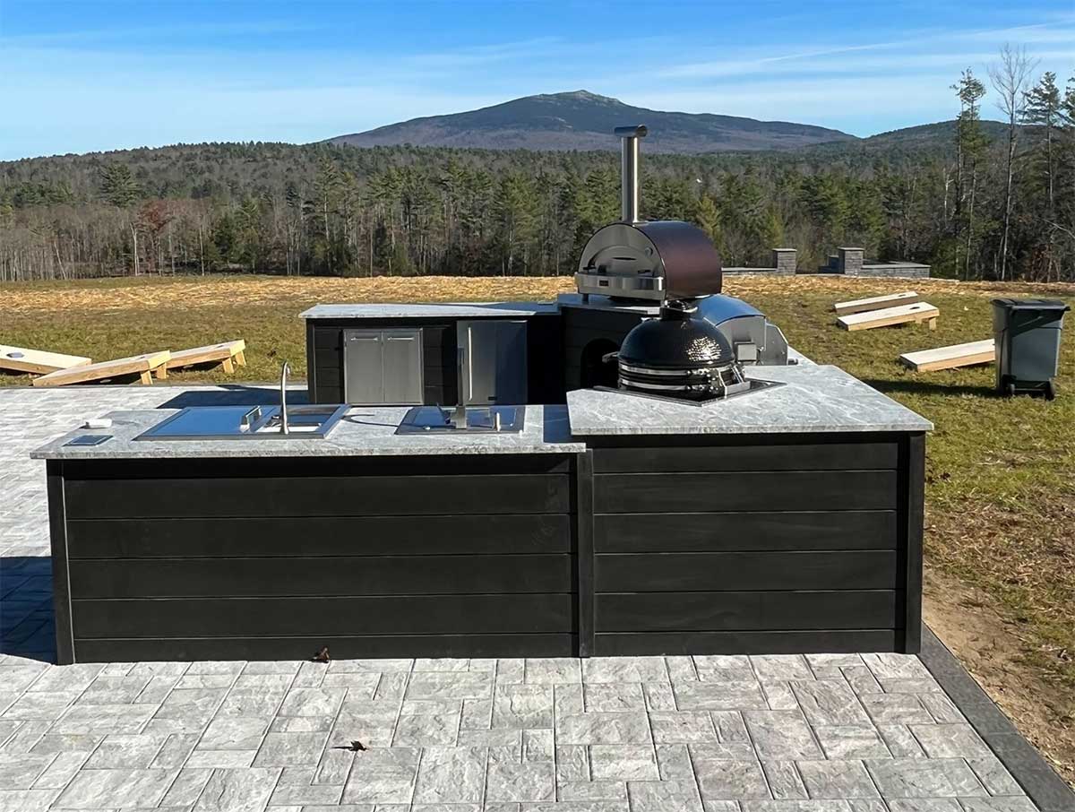 outdoor kitchen pop up outlet