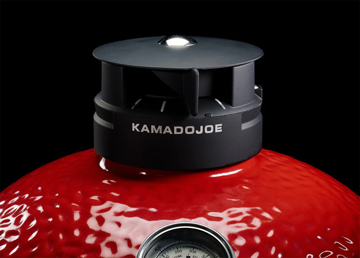 top of kamado joe grill