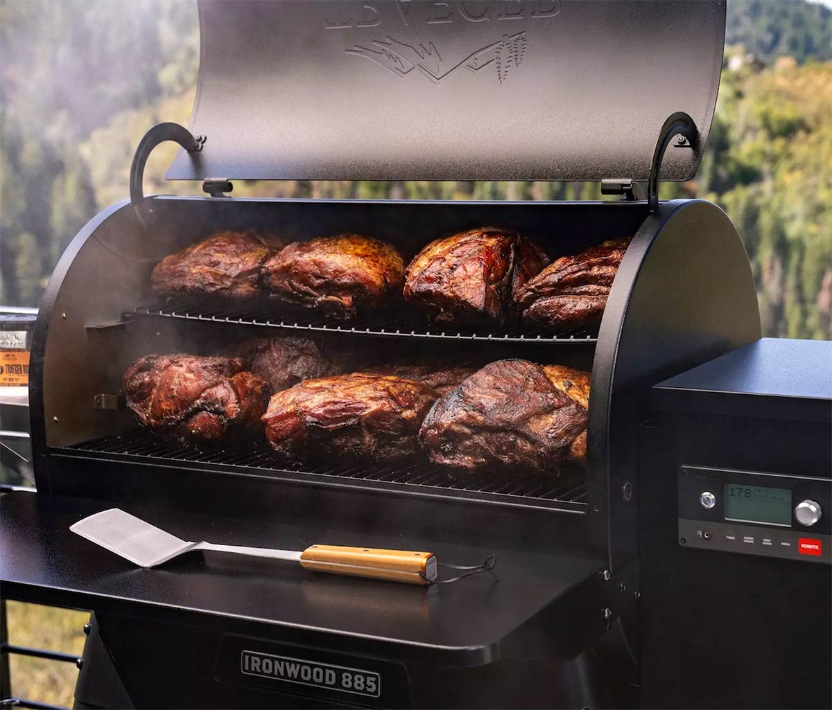 traeger ironwood 885 series grill